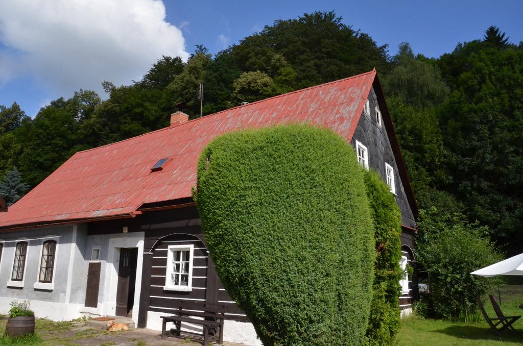 Penzion U Kozy Chribská Exterior foto