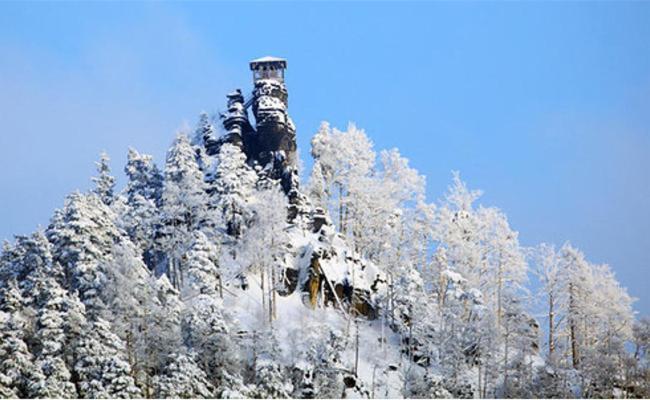 Penzion U Kozy Chribská Exterior foto